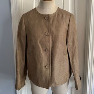 Talbots Tan Blazer